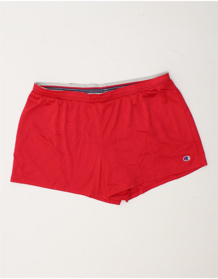 CHAMPION Herren Sportshorts 2XL Rot Polyester