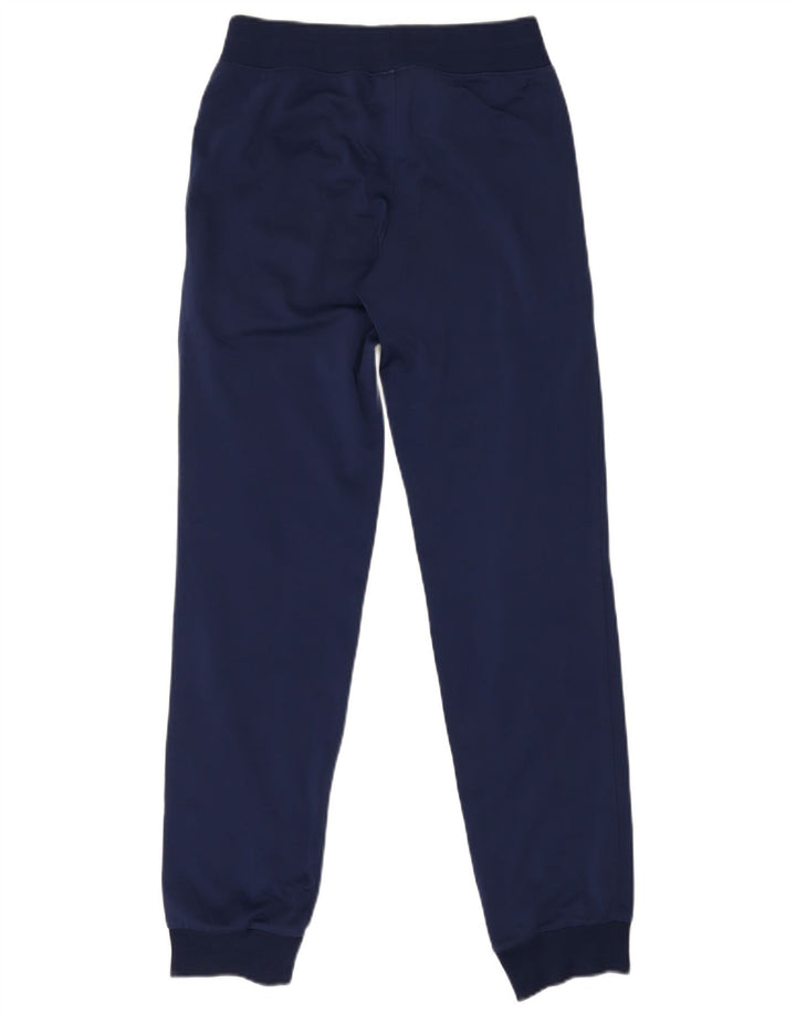 PUMA Damen Trainingshose Jogger UK 10 Small Marineblau Polyester
