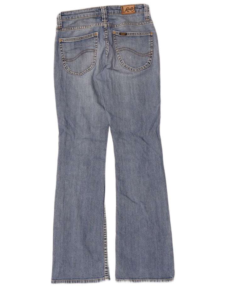 Lee Damen Schlagjeans W26 L31 Blaue Baumwolle
