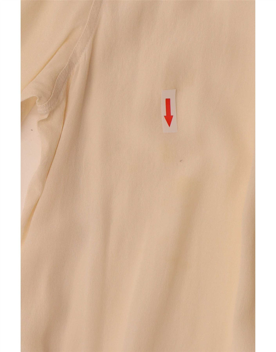 Vintage Damen Pullover Shirt IT 44 Medium Off White Colourblock