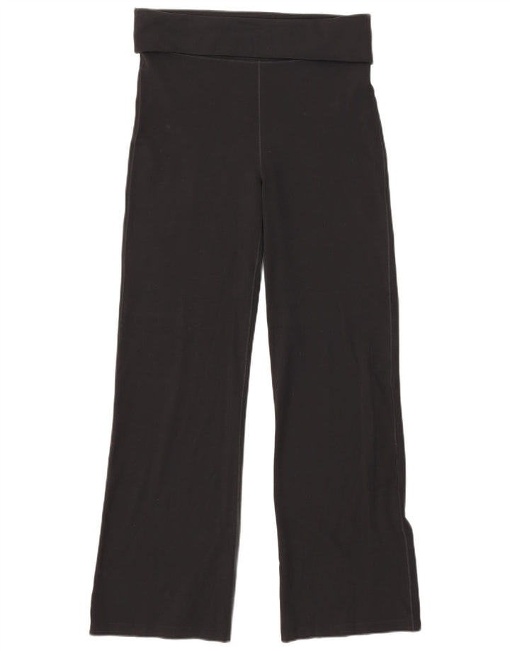 Nike Damen Dri Fit Trainingshose UK 14 Medium Schwarz Polyester