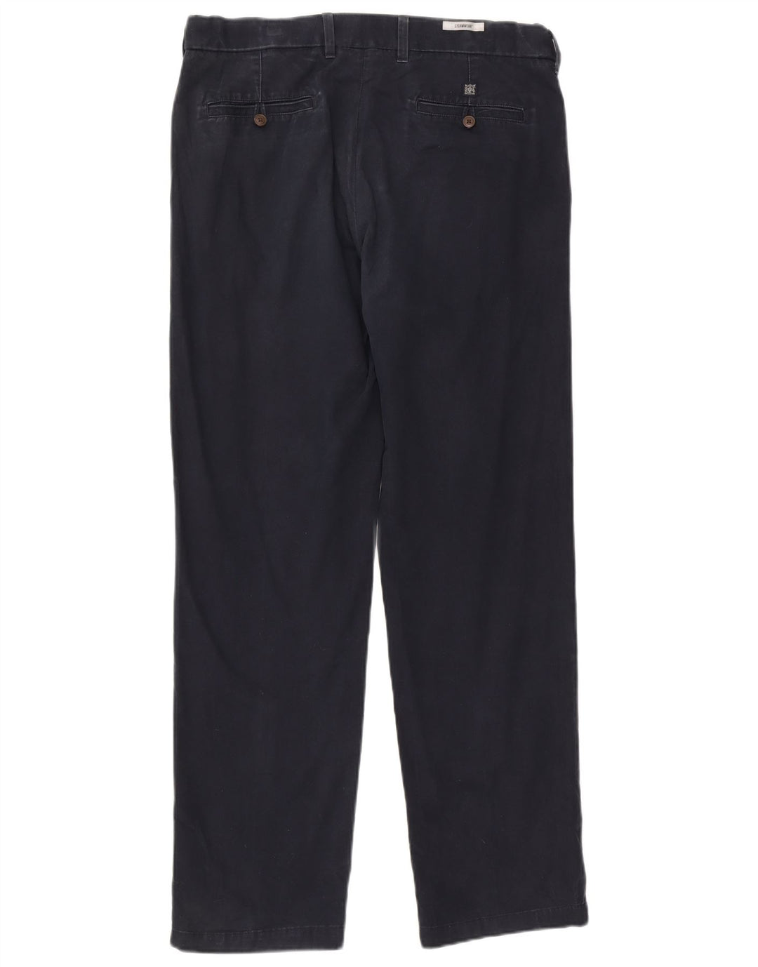Marks & Spencer Herren-Chinohose, normal, W36, L33, Marineblau, Baumwolle