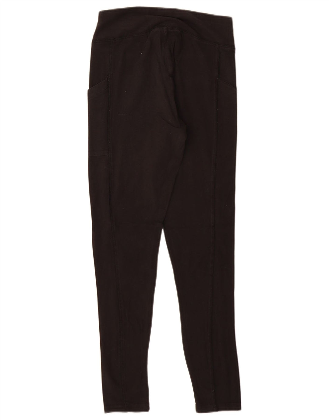 PUMA Damen Leggings UK 8 Small Schwarz Baumwolle