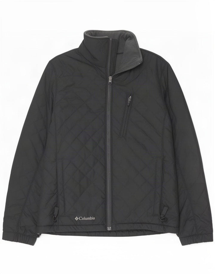 Columbia Damen Steppjacke UK 10 Small Grau Polyester