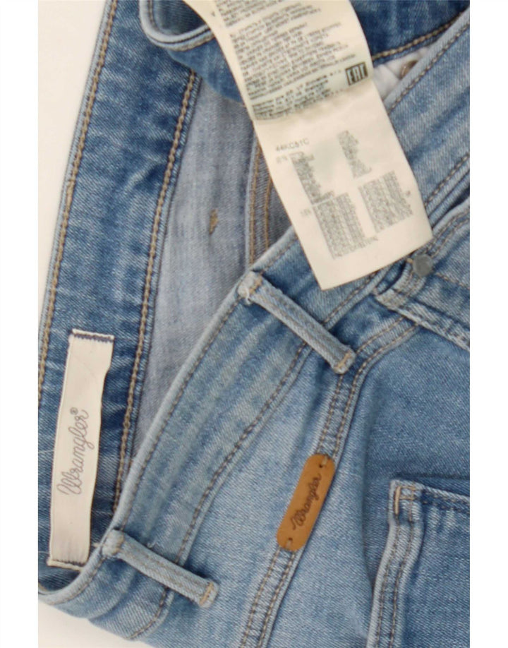 Wrangler Damen Evalyn Slim Jeans W30 L27 Blaue Baumwolle