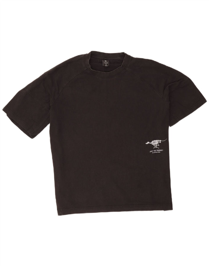 G-Star Herren Grafik T-Shirt Top XL Schwarz