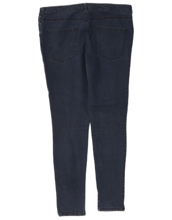 Saltrock Damen Jegging Skinny Jeans UK 12 Medium W34 L30 Marineblau Baumwolle