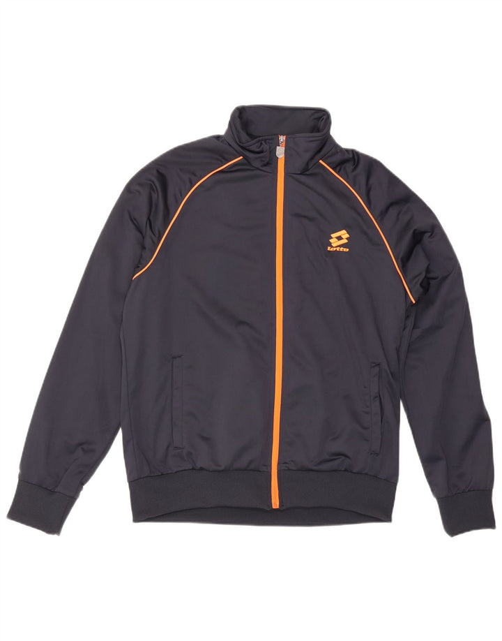 Lotto Herren-Trainingsanzug-Oberteil, Jacke, Größe L, Marineblau