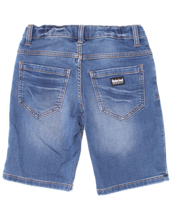 Timberland Jungen-Jeansshorts mit normaler Passform, 9–10 Jahre, W26, blaue Baumwolle