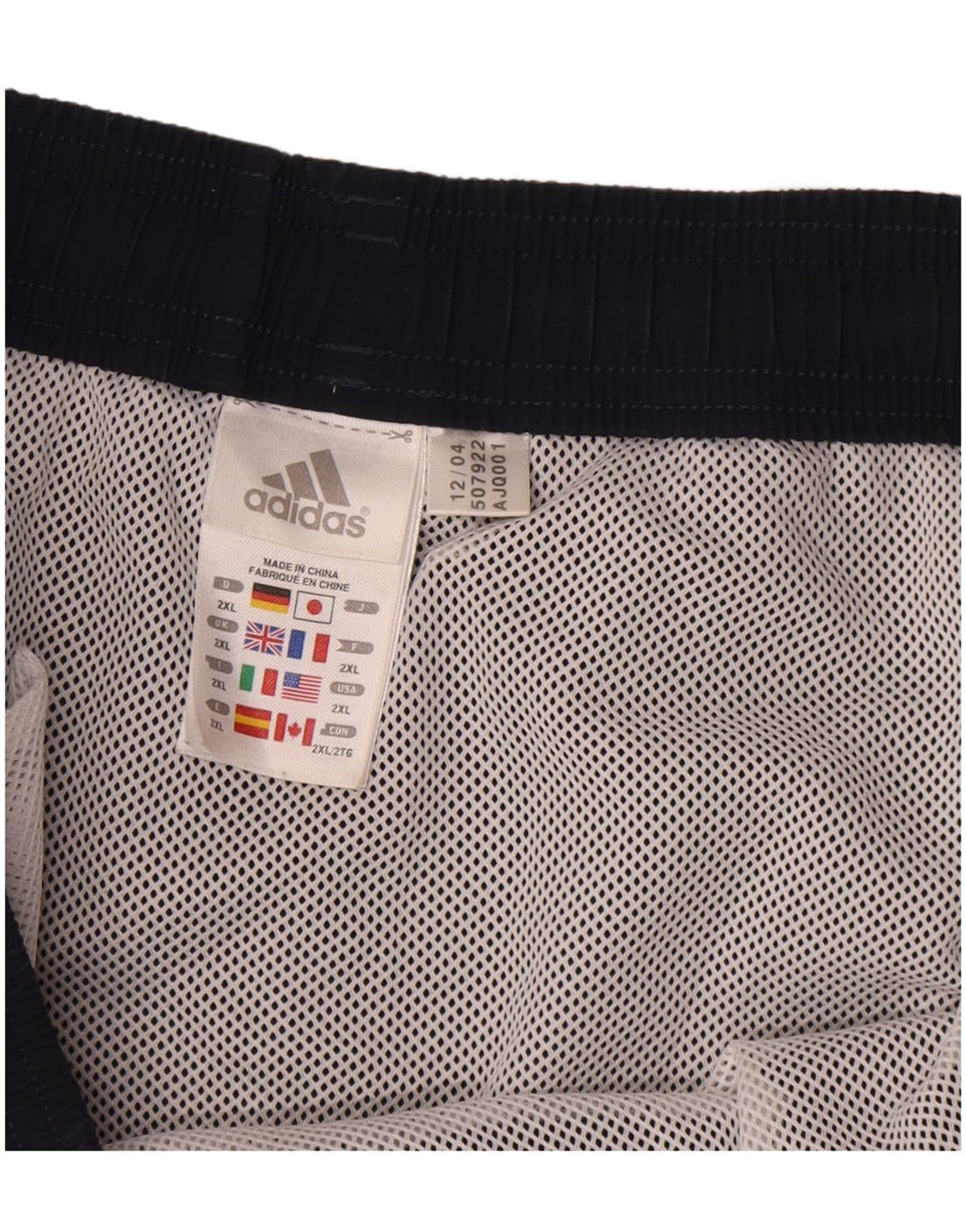 Adidas Herren Badeshorts 2XL Marineblau Polyester