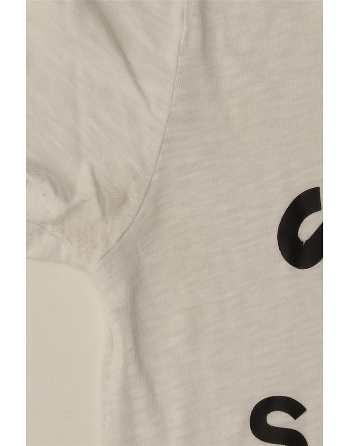 SUPERDRY Herren-T-Shirt mit Grafik, mittelweiße Baumwolle