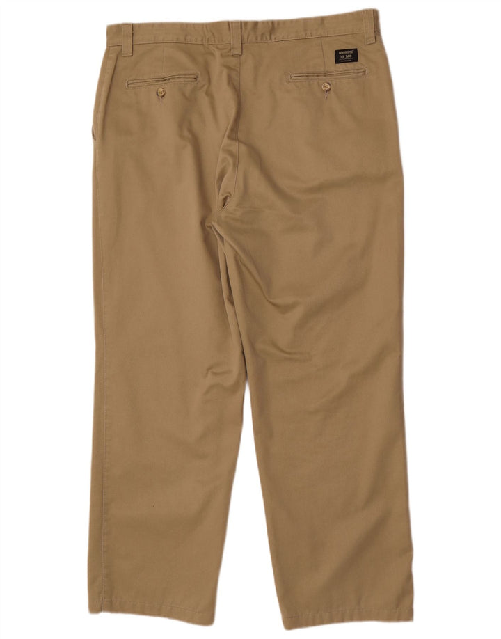 Lee Herren gerade Chinohose W40 L30 Braun