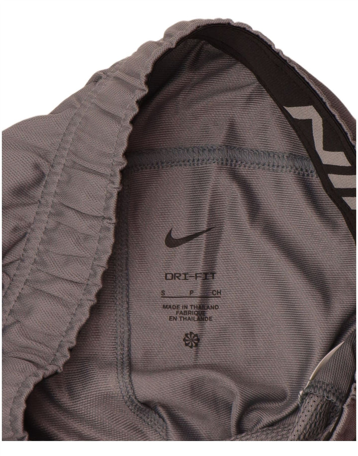 Nike Herren Dri Fit Sportshorts, Größe S, Grau, Polyester