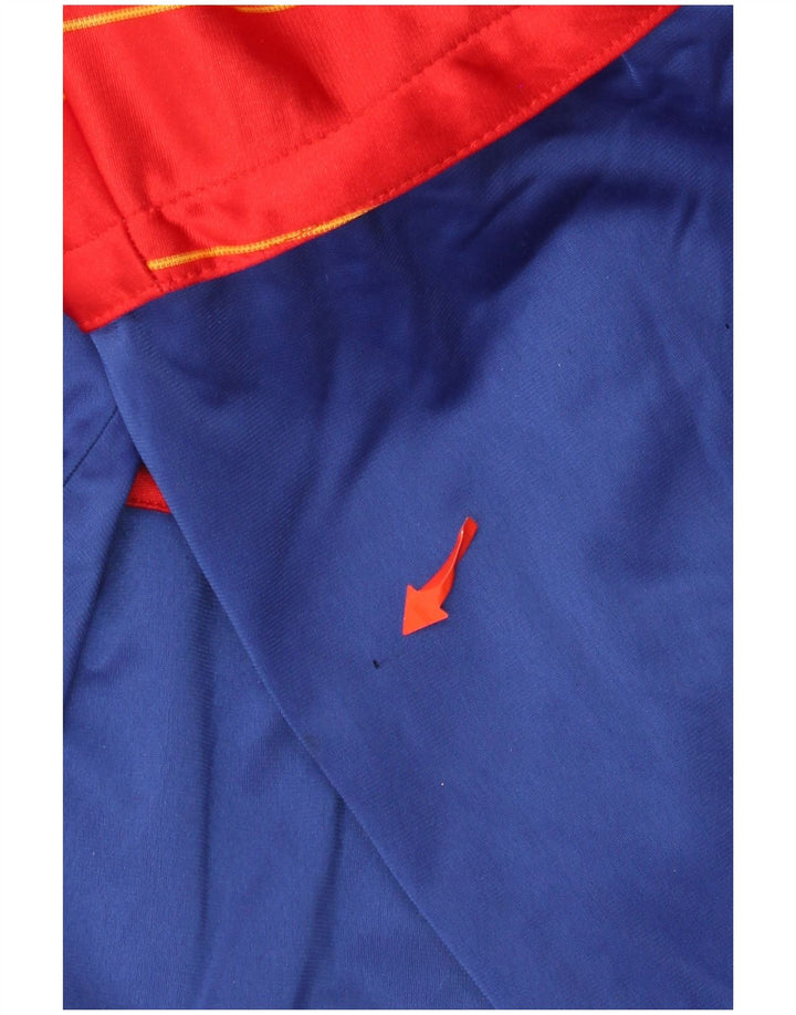 POP 84 Herren-Trainingsanzug-Oberteil, Jacke, XL, Rot, Farbblock