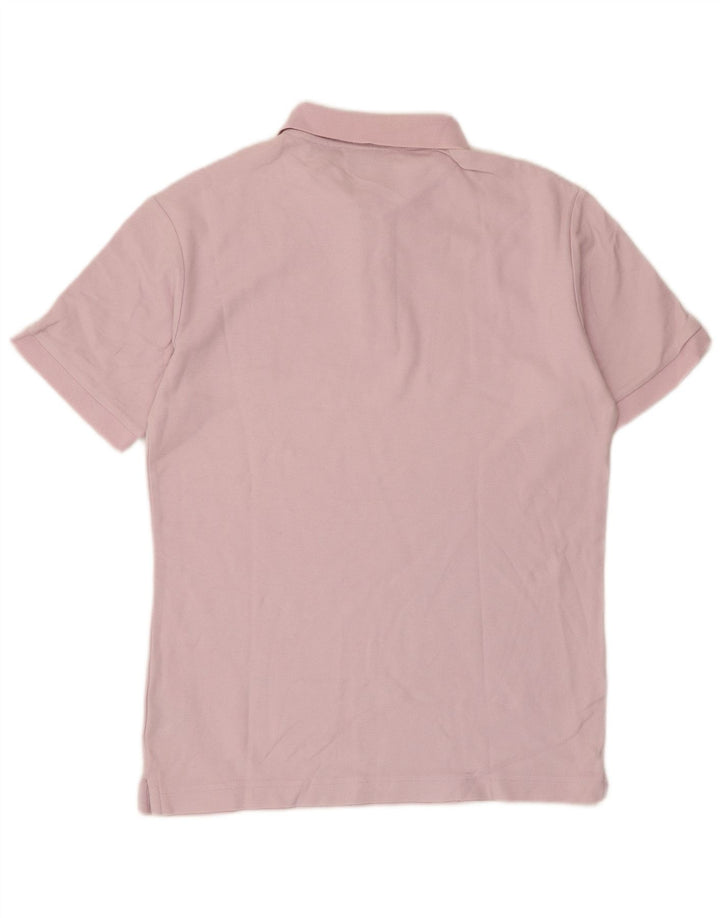 Fila Herren Poloshirt Small Lila Baumwolle
