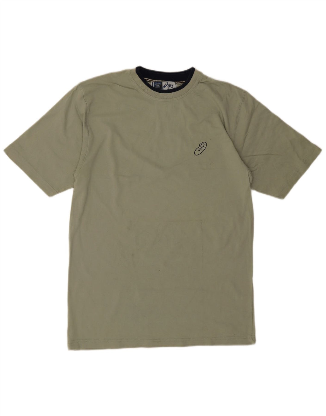 Asics Herren T-Shirt Top Large Grün Baumwolle