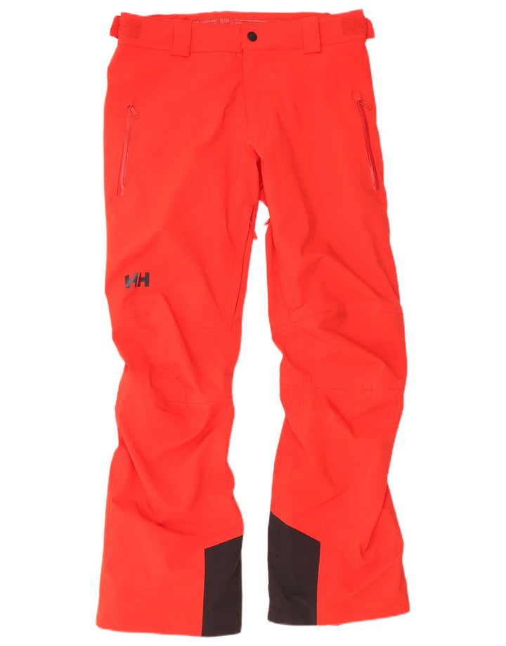 Helly Hansen Herren-Skihose, normal, Größe S, Rot, Farbblock-Polyester
