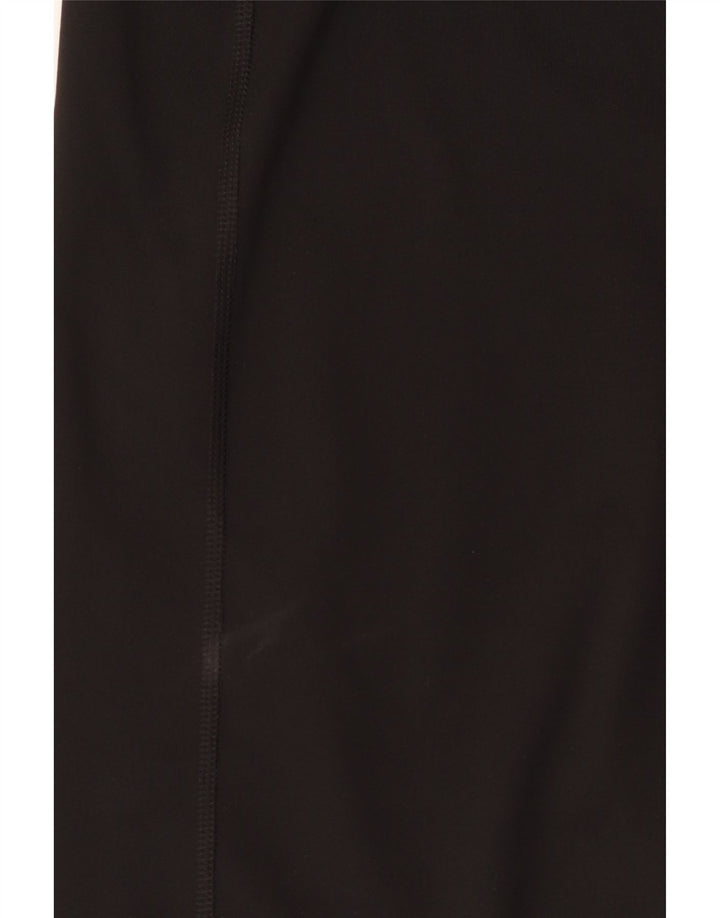 Puma Damen Graphic Crop Leggings UK 14 Large Schwarz