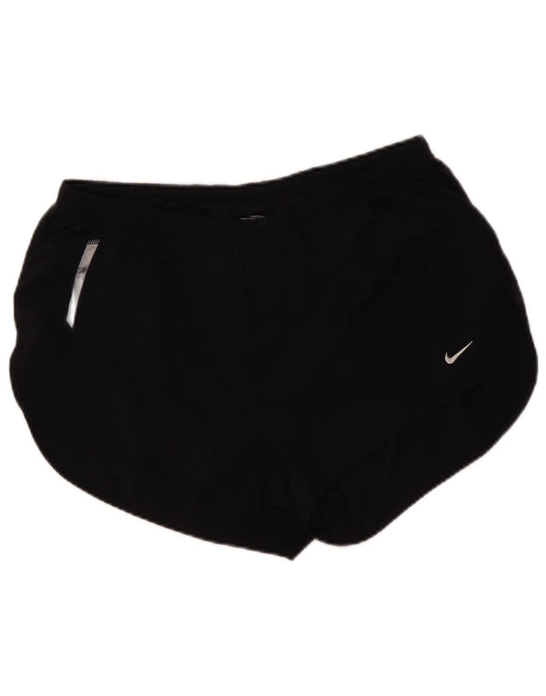 Nike Damen Sportshorts UK 18 XL Schwarz Polyester