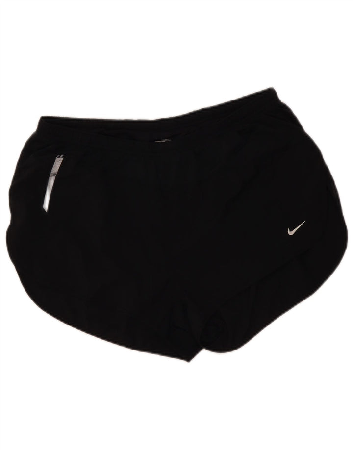 Nike Damen Sportshorts UK 18 XL Schwarz Polyester