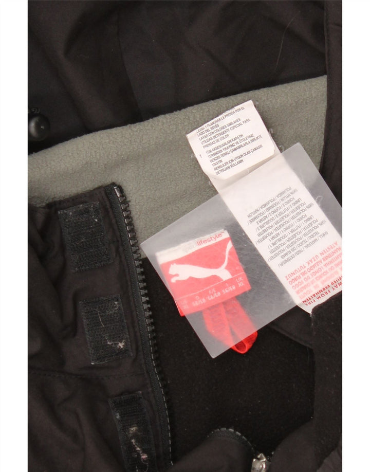 Puma Herren Kapuzenpullover Windjacke UK 42 XL Schwarz Polyester