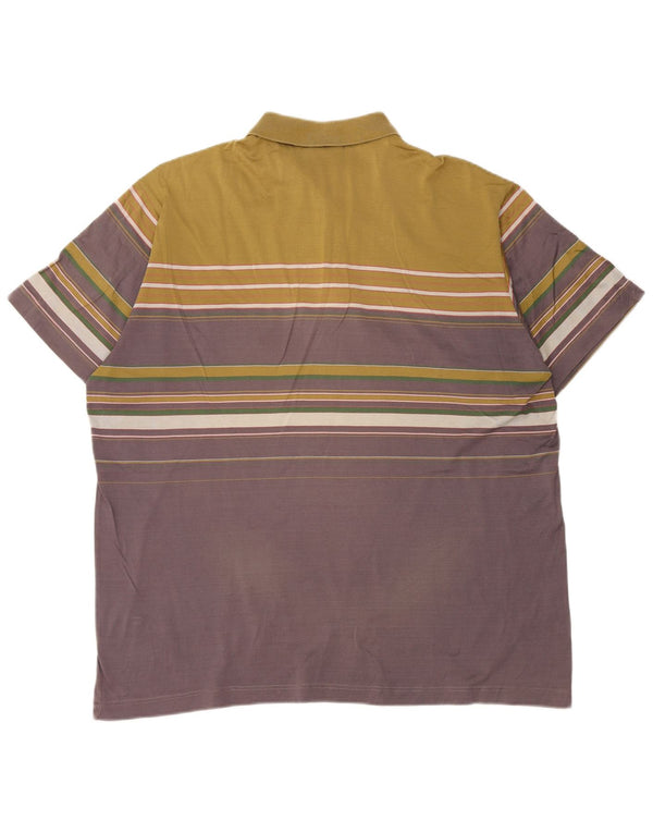 AUSTRALIAN L'ALPINA Herren Poloshirt IT 54 XL Grün gestreift