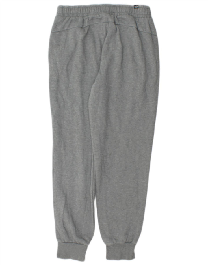 Puma Herren-Trainingshose, Jogginghose, mittelgraue Baumwolle