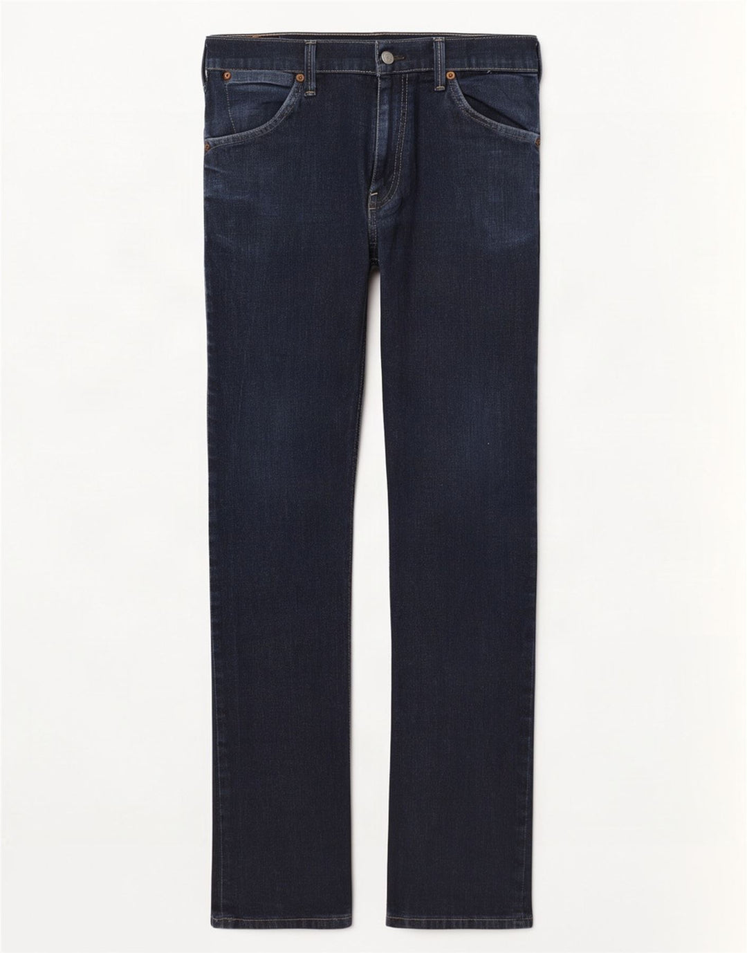 Levi's Damen 504 Straight Jeans W30 L32 Marineblau Baumwolle