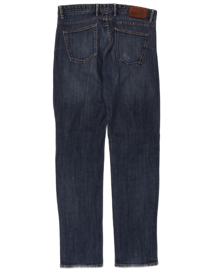 Massimo Dutti Herren Slim Jeans EU 42 Large W32 L32 Blau