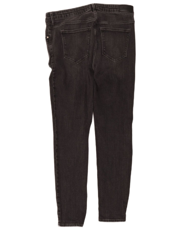 Wrangler Damen Skinny Jeans W31 L30 Schwarze Baumwolle