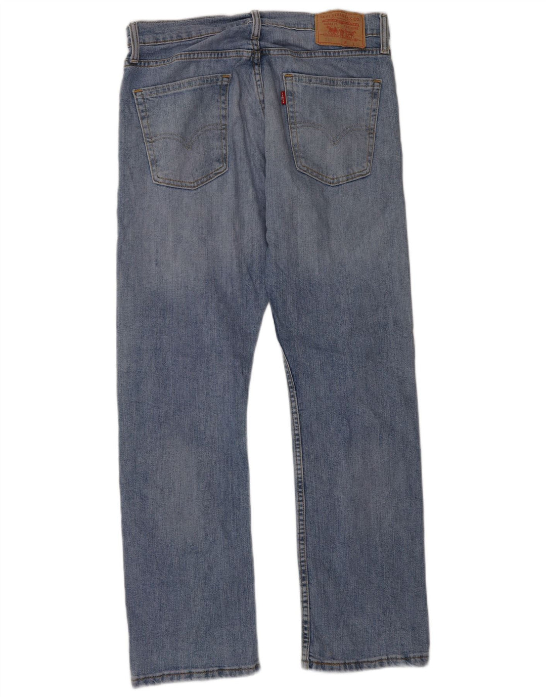Levi's Herren 514 Slim Straight Jeans W31 L30 Blaue Baumwolle