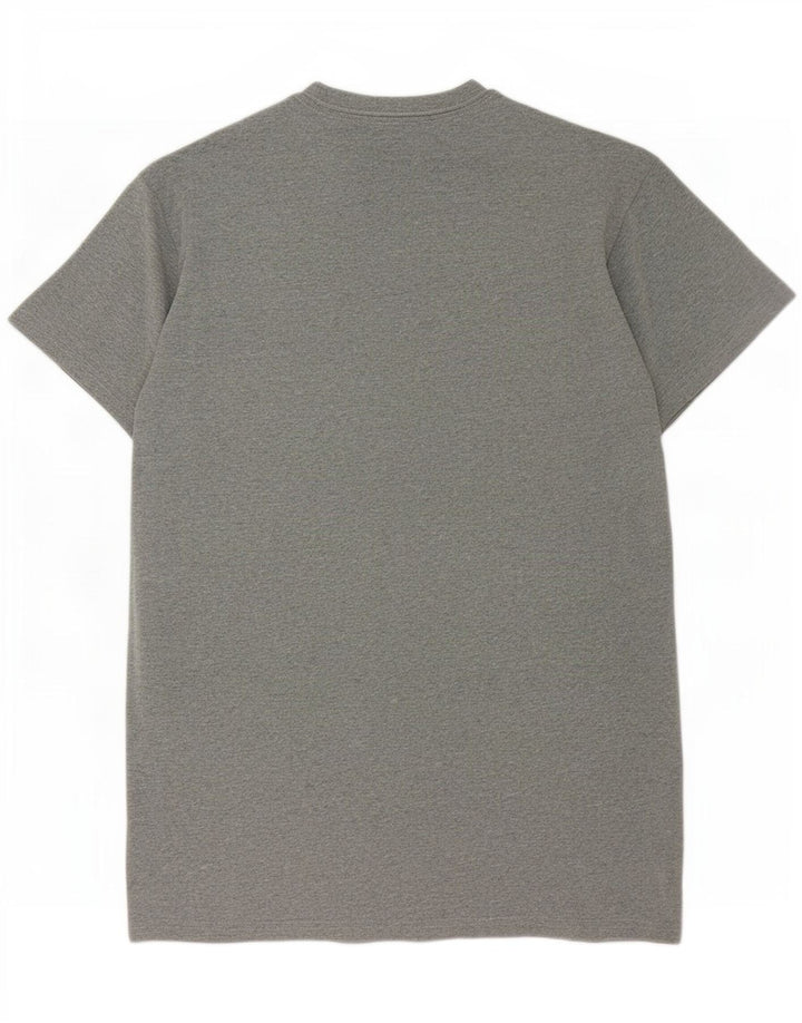 Vans Herren T-Shirt Top Small Grau gefleckte Baumwolle