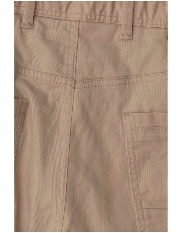 MASSIMO DUTTI Herren gerade Freizeithose EU 38 Small W30 L33 Beige