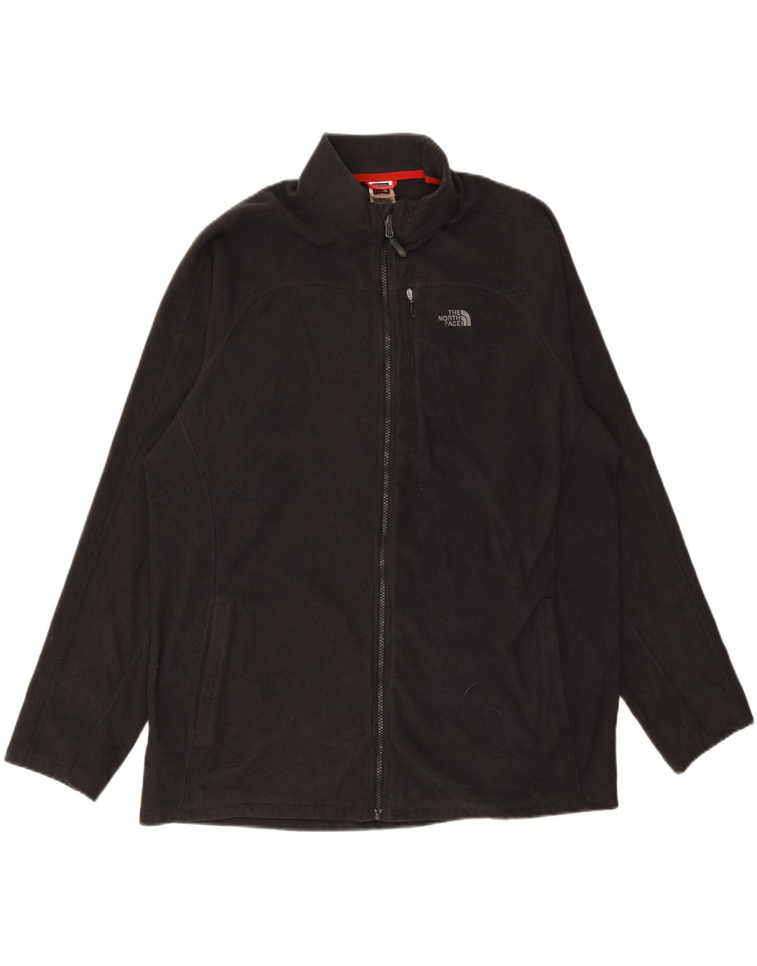 THE NORTH FACE Herren Fleecejacke UK 44 2XL Schwarz Polyester