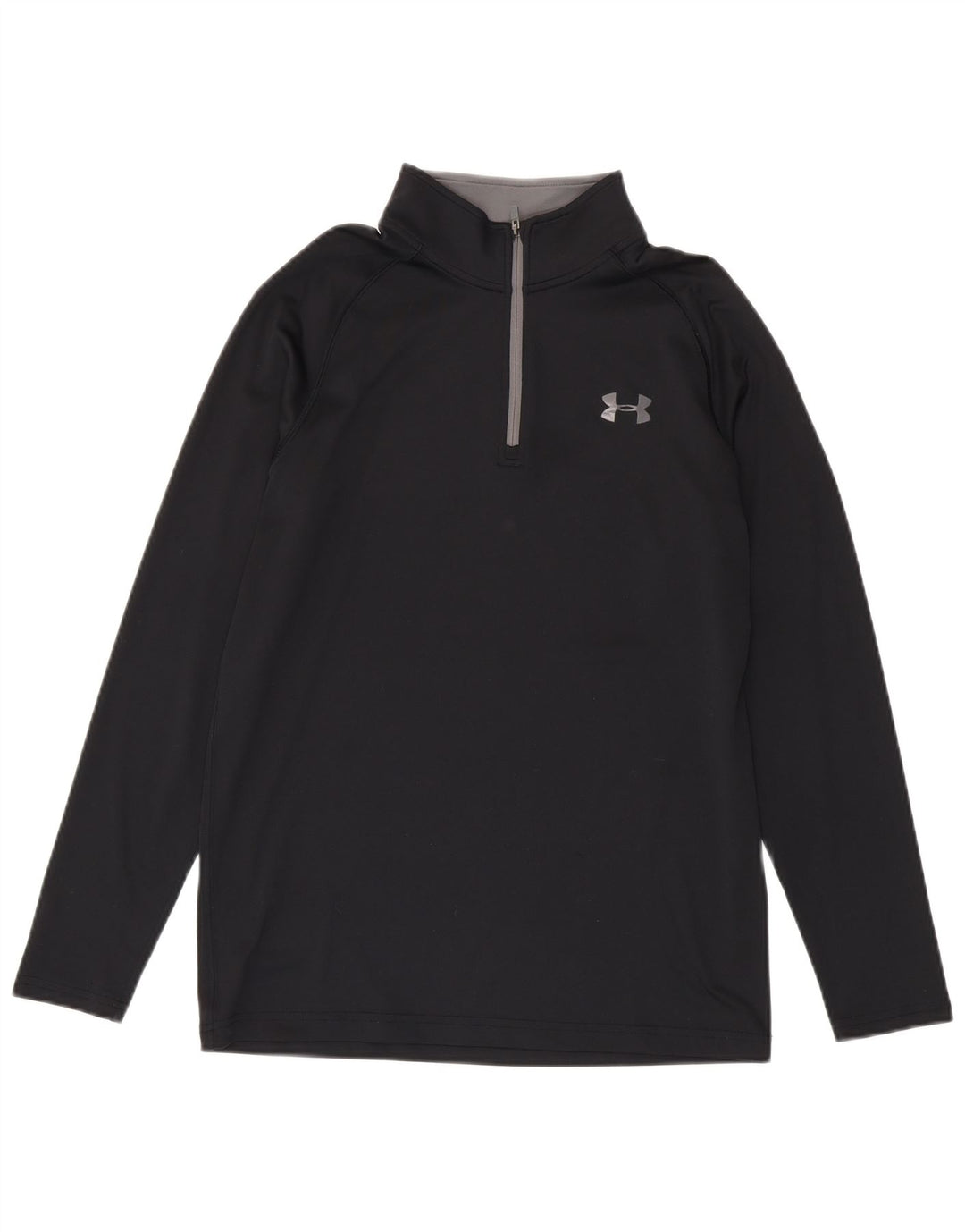 Under Armour Herren Heat Gear Pullover-Trainingsanzug mit Reißverschluss, Größe S, Schwarz