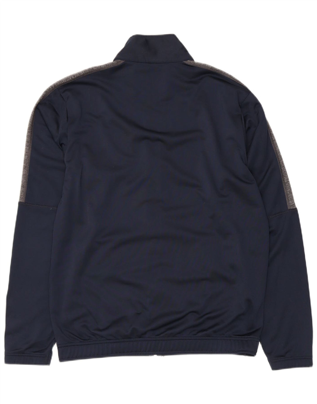 Champion Herren-Trainingsanzug-Oberteil, Mittelgroßes marineblaues Farbblock-Polyester