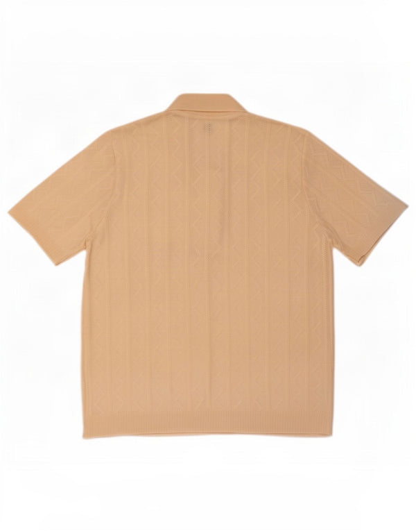 Huber Herren Poloshirt Medium Beige