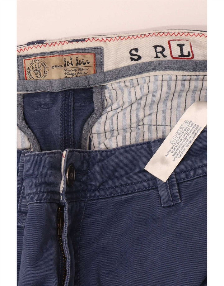 Fat Face Herren-Chinohose, normal, Größe L, W36, L33, Blau, Baumwolle