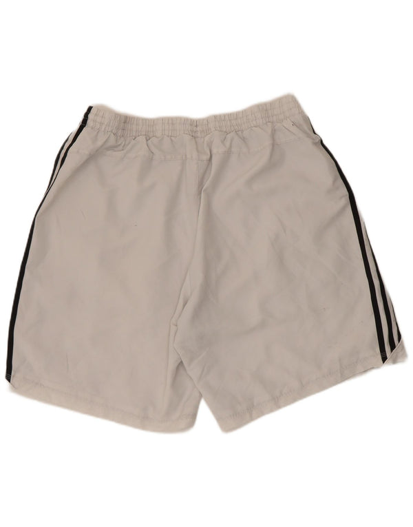 Adidas Herren Sport Shorts XL Weiß Polyester