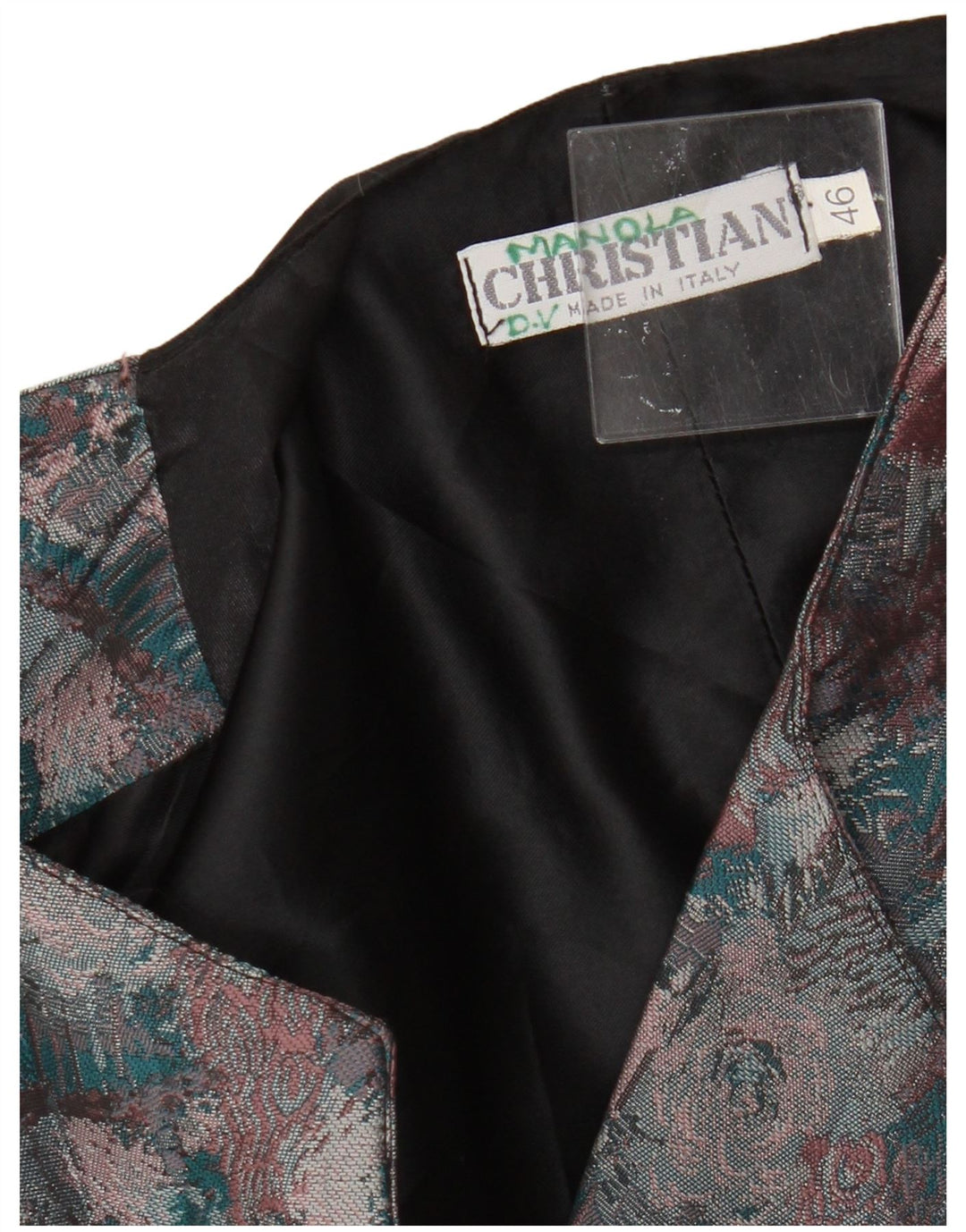 Christian Damen Weste IT 46 Large Mehrfarbig meliert