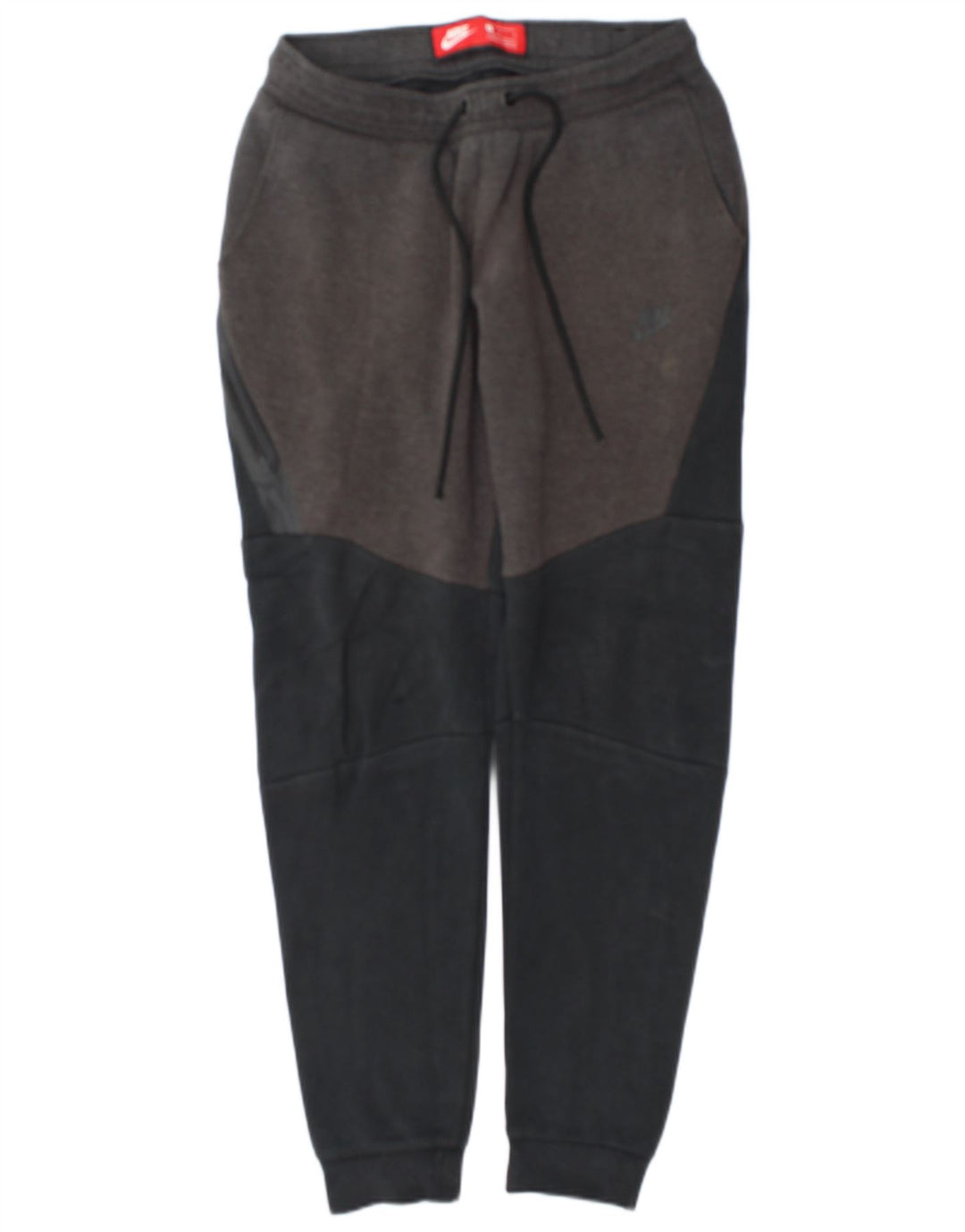 Nike Herren-Trainingshose und Jogger, mittelgraue Colourblock-Baumwolle