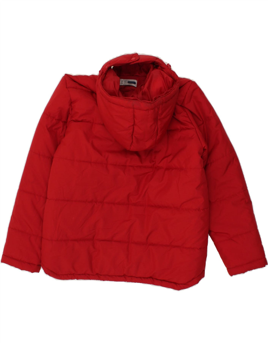 FILA Boys Hooded Padded Jacket 11-12 Years Red Polyester Vintage Fila and Second-Hand Fila from Messina Hembry 