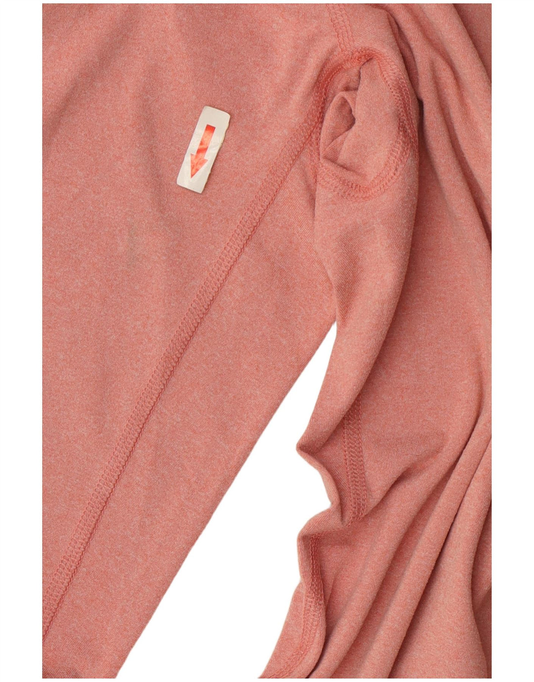Nike Womens Dri Fit Zip Neck Pullover Trainingsanzug Top UK 10 Small Pink