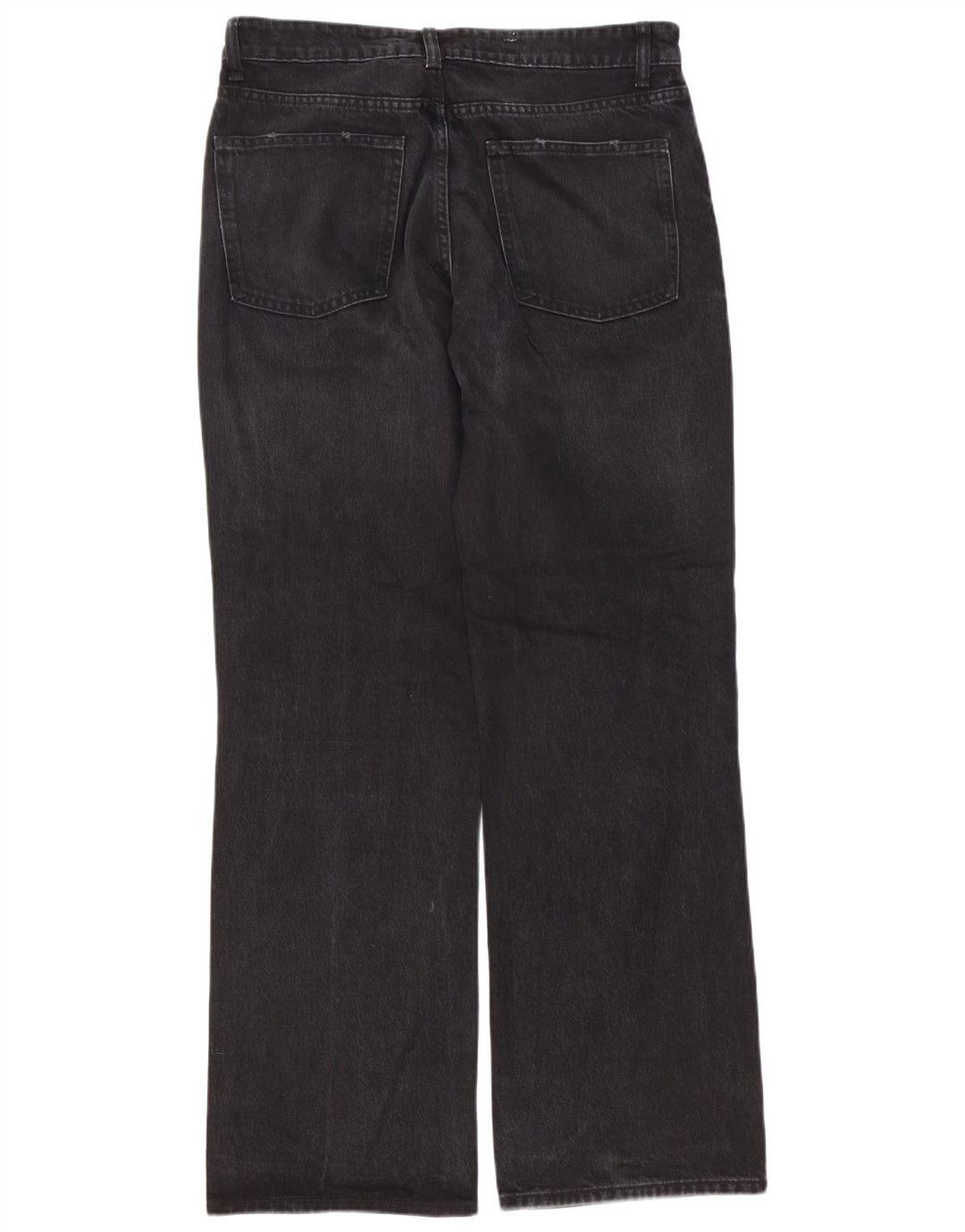 Zara Herren Bootcut Jeans EU 42 Large W32 L33 Schwarz