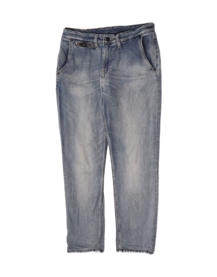 Levi's Damen Straight Jeans W30 L25 Blaue Baumwolle