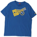 PUMA Herren Grafik T-Shirt Top XL Blau
