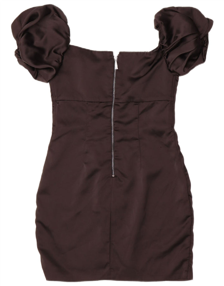 Schulterfreies, figurbetontes Damenkleid von Guess, Größe S, Schwarz, Polyester