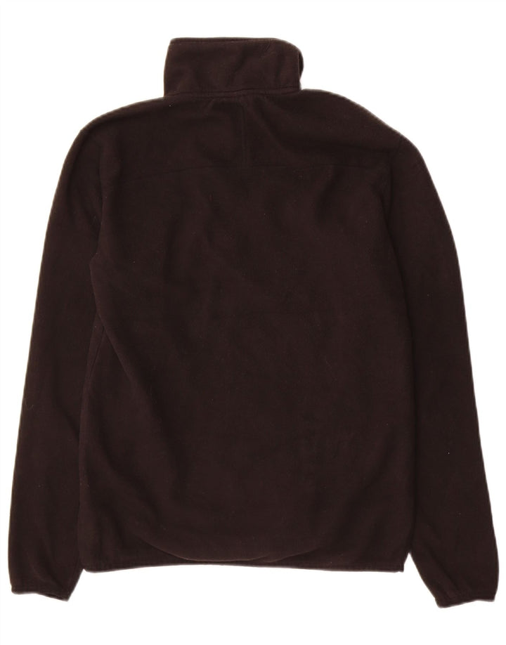 The North Face Herren-Fleecepullover mit Reißverschluss am Hals, Größe S, Schwarz, Polyester