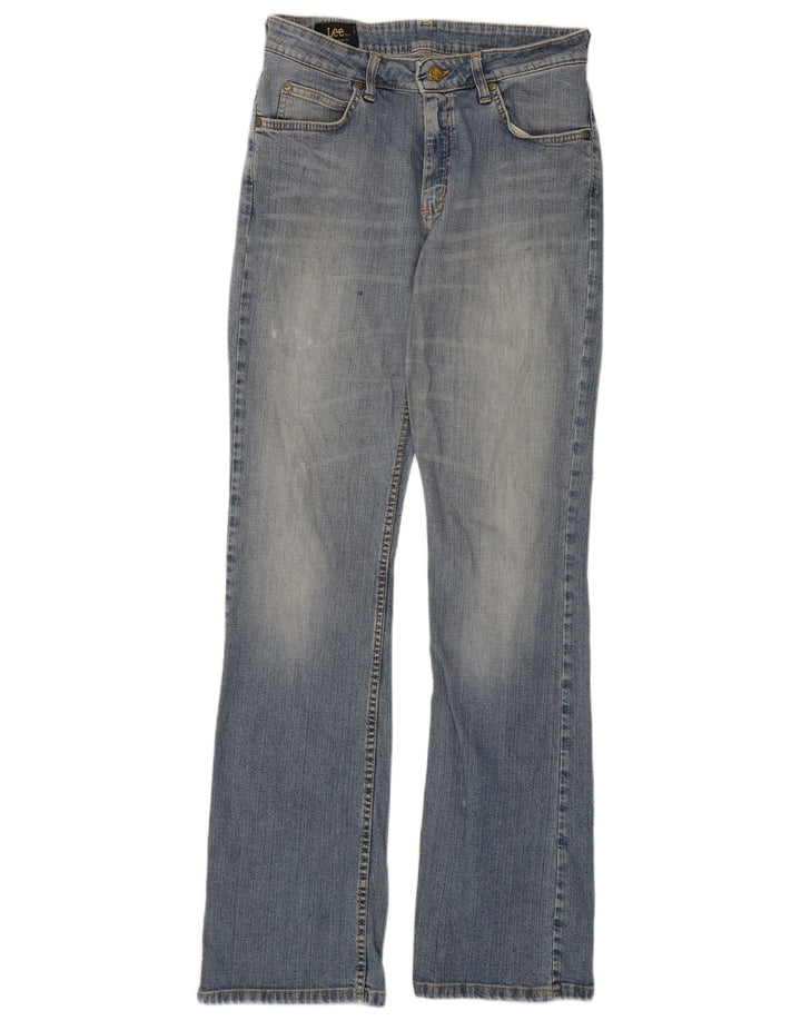 Lee Damen Cameron Bootcut Jeans W28 L33 Blaue Baumwolle
