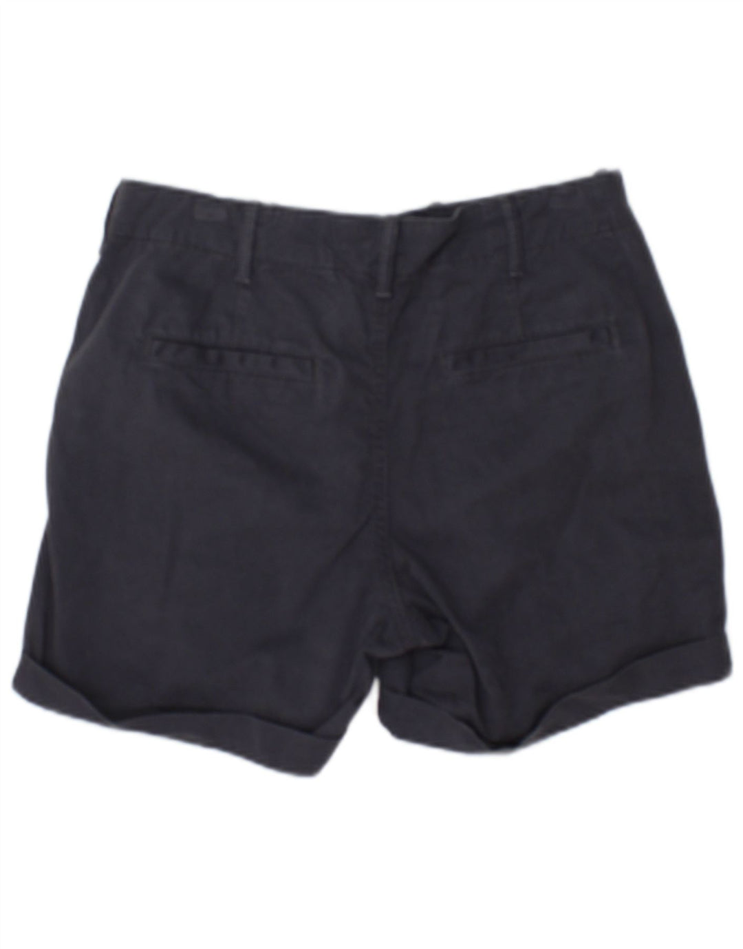 Gap Damen Khakis Chino Shorts US 4 Small W27 Graue Baumwolle